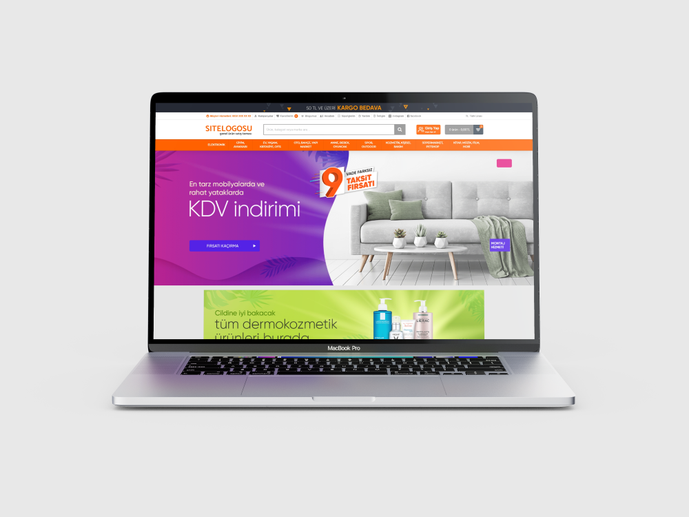 Genel Ürün Satış Teması